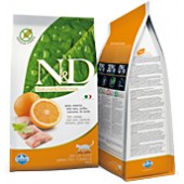 N&D GRAIN FREE ADULT CAT PESCE E ARANCIA 